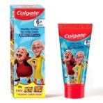 Colgate Kids Toothpaste For 6+ Years, Motu Patlu, Bubble Fruit Flavour, Gentle Protection Tooth Paste With 50% Lesser Abrasive Formula For Protecting Against Cavities, Enamel Protection, 80G - Fast UK Delivery