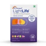 Dr. Morepen LightLife Pre-Meal Nutrition Mix | Controls Appetite & Reduces Cravings | For Men & Women 10 Sachets | 5 Flavors Assorted - Fast UK Delivery
