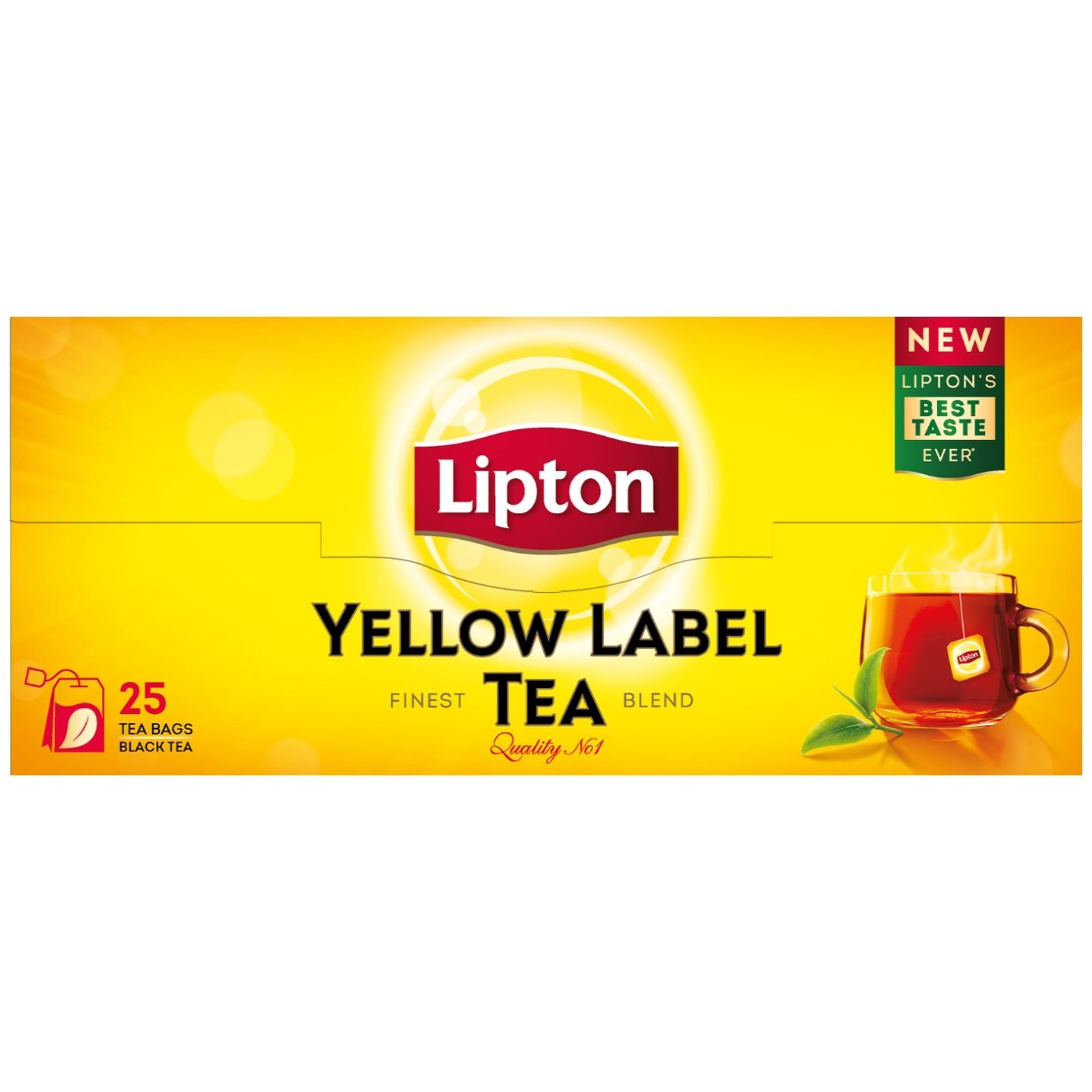 uk61kd3eZXbYL.jpg Lipton Yellow Label Black Tea (50g) - Fast UK Delivery - Image 1