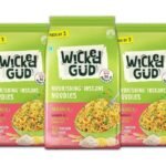 WickedGud Masala Noodles (207gm x 3) No Maida | No Oil | No MSG | High Protein | High Fibre | Cholesterol Free - Fast UK Delivery