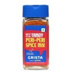 CRISTA Tangy Peri-Peri Spice Mix | Exotic Spices | Multi-purpose Seasoning | Trans Fat Free | Vegan | Zero added Colours, Fillers, Additives & Preservatives | 45 gms
