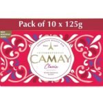 Camay Classic International Beauty Bar| Beauty Bathing Soap| French Fragrance| For Soft Skin 125g|PO10 - Fast UK Delivery