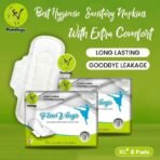 Femvings Hygienic Ultra Absorbent Sanitary Pad with Extra Comfort Heavy Flow Disposable Period Pads for Sanitary Protection Overnight Napkins Protection- Extra Large XL Size - 6 pads (Pack of 12) - Fast UK Delivery - Image 4