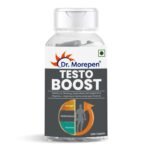 DR. MOREPEN Testo Boost For Men Enriched With Gokshura, Shilajit, Safed Musli, Ashwagandha, L-Arginine, & Ophiocodyceps Sinensis - 60 Veg Tablets - Fast UK Delivery