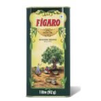 Figaro Olive Oil- Pure Olive Oil-Daily Cooking Oil- Perfect for Indian Dishes- Curries, Gravy- Imported from Spain- 1L Tin - Fast UK Delivery