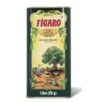 Figaro Olive Oil- Pure Olive Oil-Daily Cooking Oil- Perfect for Indian Dishes- Curries, Gravy- Imported from Spain- 1L Tin - Fast UK Delivery