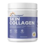 DR. MOREPEN Marine Collagen Skin Protein Powder With Hyaluronic Acid, Vitamin C, Sesabania & Biotin | Pineapple Flavour | 250g - Fast UK Delivery