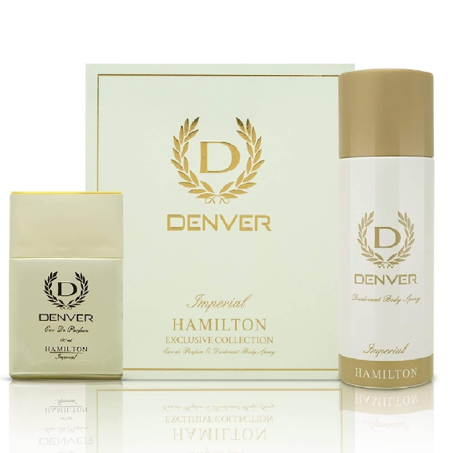 uk61n1LfZ888L-1-1.jpg DENVER Imperial Gift Set For Men - Deodorant 200ML+ Perfume 70ML | Long Lasting Luxury Fragrance EDP Gift Pack for Men | Luxury Perfume Gifts For Men | Travel Sized Perfume & Deo Combo | perfume and deo combo for men - Fast UK Delivery - Image 1