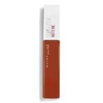 Maybelline New-York Matte Liquid Lipstick - Long Lasting - Superstay Matte Ink - Globetrotter (135), 6 ml - Fast UK Delivery