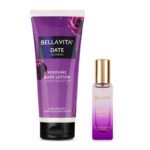 Bella Vita Luxury Date Woman Body Lotion for Nourishing Hydrating Soft SuppleHealthy Skin with Argan Oil and Shea Butter 200 ml Date Woman Eau De Parfum - Fast UK Delivery