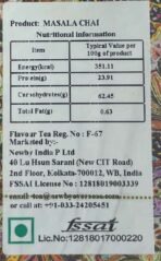 Newby Masala Chai | 25 Tea Bags | Black Tea Enriched With Cardamom, Cinnamon, Black Pepper, Clove, Ginger, Aniseed | 50 gms - Fast UK Delivery - Image 6