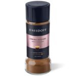 Davidoff Crema Intense Instant Coffee - 9/12 Intensity - 100% Arabica - 90 grams, Powder, Glass Bottle - Fast UK Delivery