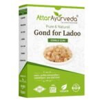 Attar Ayurveda Edible Gond for Laddu 250 grams | Babul Gond for Ladoo | Edible gum | 100% Natural, No Preservatives (250 grams) - Fast UK Delivery
