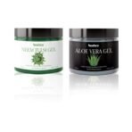 Beaface combo pack Neem Tulsi gel100gm and Aloe vera gel 100gm (Pack of 2)