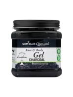 Gemblue Biocare Face and Body Gel | Skin Brightening | Hydrating | Non Greasy | Moisturizing | Light Weight | Nourishing Formula (Gemblue Biocare Charcoal Gel, 385ml 12.92 fl oz.) - Fast UK Delivery