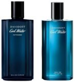 Davidoff Coolwater Man Intense Edp - 125ml & Davidoff Cool Water For Men. Eau De Toilette Spray 4.2 Ounces Combo - Fast UK Delivery