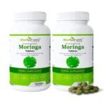Attar Ayurveda Moringa Tablets 240 Tablets (120 x2, Pack of 2) 500 mg each | Drumstick Leaf Tablets | Pure and Natural, Highly Nutritious - Fast UK Delivery