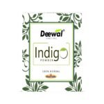 Deewal Indigo powder with 100% Organic indigo leave's for hair and chemical free for man & woman (100g) - Fast UK Delivery