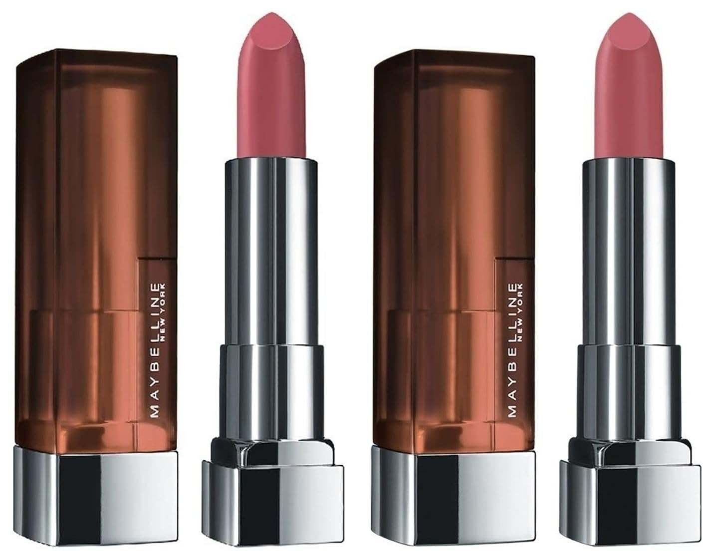 uk61pB2wZPHL.jpg Maybelline New York Color Sensational Creamy Matte, 660 Touch of Spice, 3.9g with FREE Color Sensational Creamy Matte 507 Almond Pink - Fast UK Delivery - Image 1