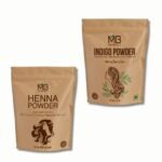 MB Herbals Pure Henna Indigo Powder Hair Care Combo Pack | Natural Hair Conditioner | For Natural Hair Color | 100% Natural - Nothing Added or Removed - Fast UK Delivery