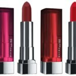 Maybelline New York Color Sensational Creamy Matte Lipstick, 696 Burgundy Blush, 3.9g & Maybelline New York Color Sensational Creamy Matte Lipstick, 640 Red Liberation, 3.9g - Fast UK Delivery