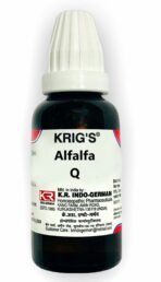 KRIG'S Alfalfa Q 100 ml - 30mL Set Of 1 | Homeopathic Mother Tincture - Fast UK Delivery