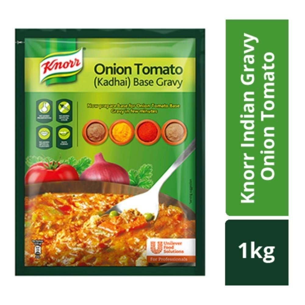 uk61q1jNpqqL-1.jpg Knorr Indian Gravy Onion Tomato 1Kg, Pack of 2 - Fast UK Delivery - Image 1