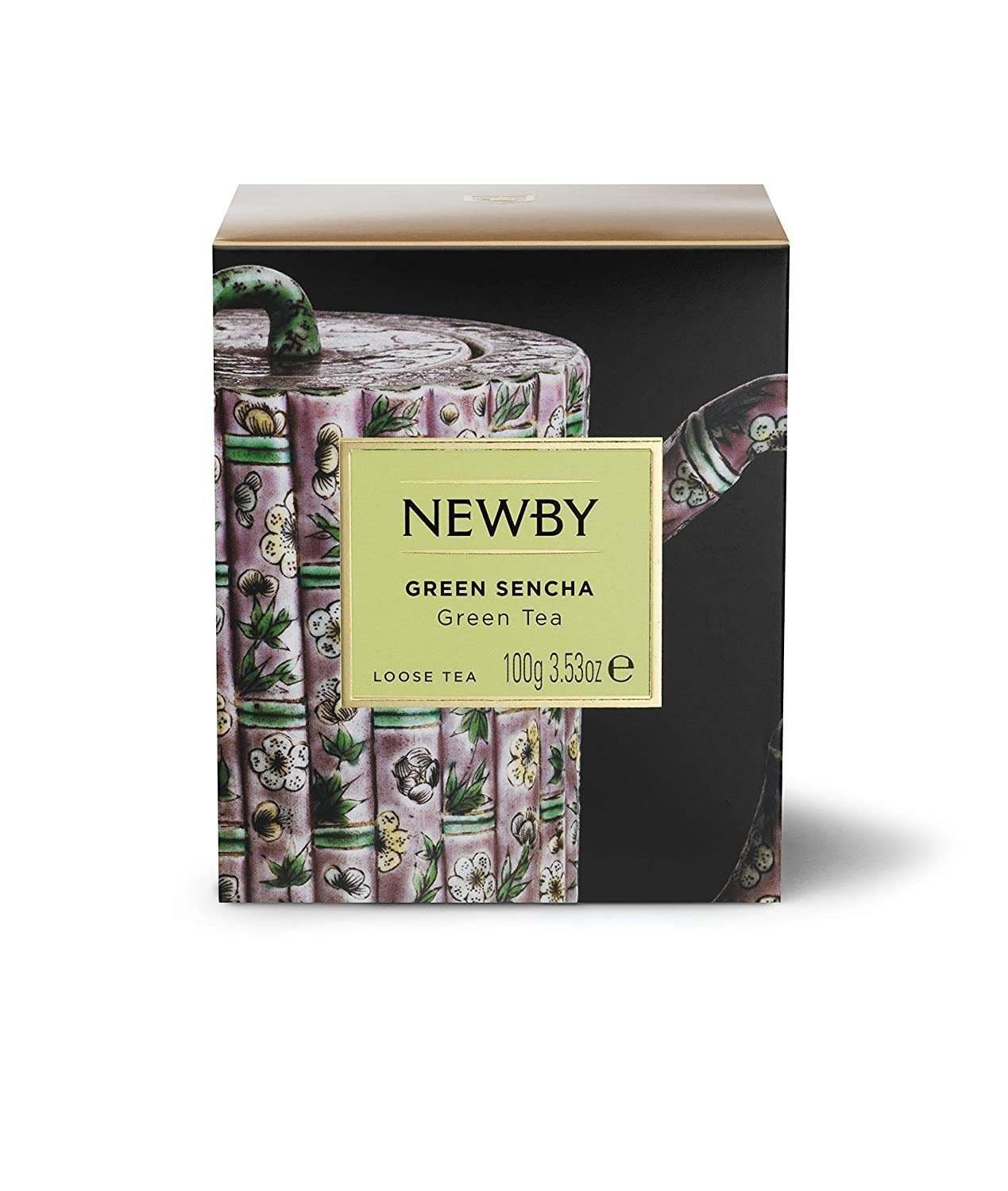 uk61qJA1S14lL-1.jpg Newby Sencha Green Tea | Loose Leaf | Fresh, Verdant Aroma & Mild Silky Aftertaste | 100g - Fast UK Delivery - Image 1