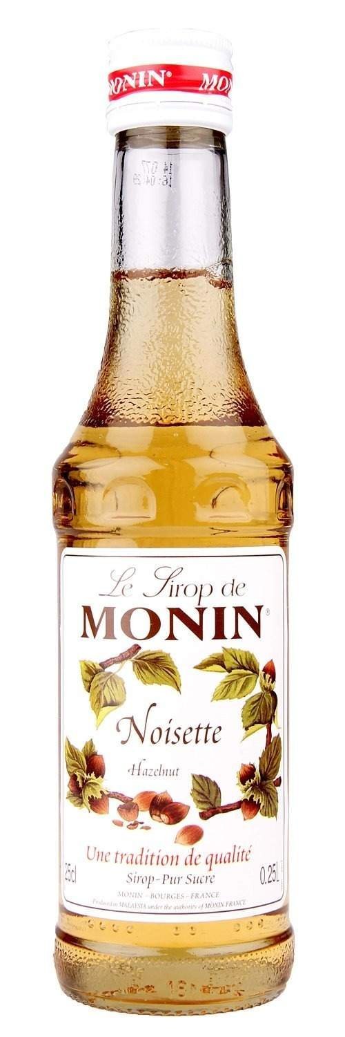 uk61qeY5A59LL-1.jpg Monin Syrup - Hazelnut , 250ml Bottle - Fast UK Delivery - Image 1