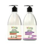 Koparo Natural Hand Wash Liquid | Lavender and Aloe and Green Tea Combo | 500ml Each | Safe for Kids and All Skin Types | Eco Friendly, Plant Based & Non Toxic - Fast UK Delivery