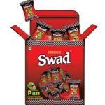 Swad Meetha Pan Candy Gift Box (Original Paan Flavour with Saunf, Kesar & Mint) 125 Toffee x 1 Box Pack, 430 Gram - Fast UK Delivery