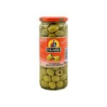Figaro Pittedgreen Olives, 450g - Fast UK Delivery