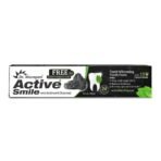 DR. MOREPEN Active Smile Charcoal Toothpaste for Teeth Whitening & Bad Breath Removal - 100gm - Fast UK Delivery