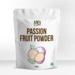 MB Herbals Passion Fruit Powder 250g - Natural Tropical Flavor - Fast UK Delivery