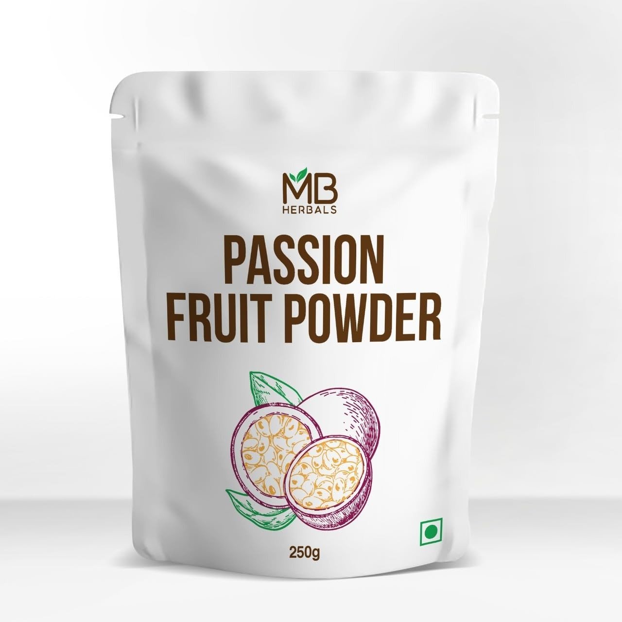 uk61sH3mIFRPL-1.jpg MB Herbals Passion Fruit Powder 250g - Natural Tropical Flavor - Fast UK Delivery - Image 1