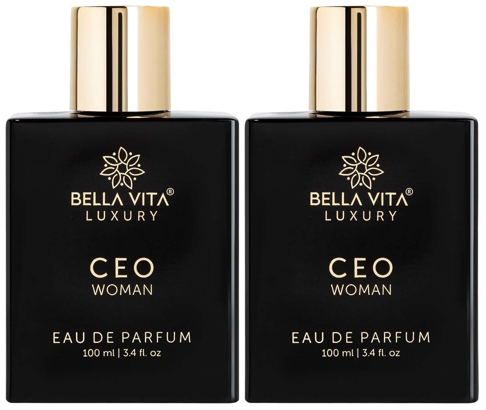 uk61sJEAMu7RL-1.jpg Bella Vita Luxury CEO Woman Eau De Parfum Perfume with Ylang Ylang, Vanilla, Musk, Tonka & Plum|Spicy Long Lasting EDP Fragrance Scent for Women 100Ml (Pack of 2) - Fast UK Delivery - Image 1