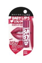 Maybelline New York Baby Lips Lip Balm, Berry Crush, 4g - Fast UK Delivery