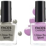 FACESCANADA Faces Splash Glossy Finish Nail Enamel, Viola 41, 8 Ml And Faces Glossy Splash Nail Enamel, Sere 44, 8 Ml - Fast UK Delivery