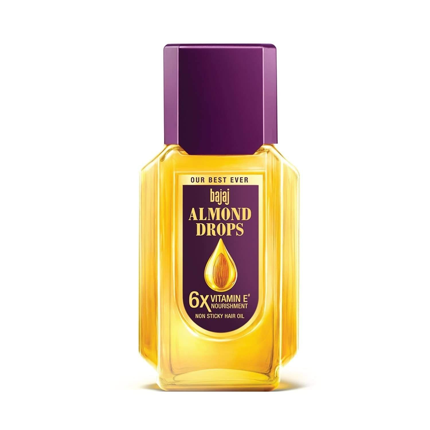uk61sba4IXe2S-1-1.jpg Bajaj Almond Drops Hair Oil, enriched with 6X Vitamin E, 114 Ml - Fast UK Delivery - Image 1