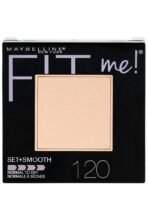 Maybelline New York Fit Me Natural Perssed Powder For Normal Skin, 120 Classic Ivory, 9G - Fast UK Delivery