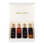 Bella Vita Luxury Man Perfume Gift Set 4 x 20 ml for Men with KLUB, OUD, CEO, G.O.A.T Perfume | Woody, Citrusy Long Lasting EDP Fragrance Scent - Fast UK Delivery