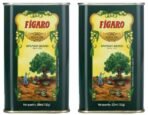 Figaro Olive Oil- Pure Olive Oil 200ml Tin (Pack of 2) - Fast UK Delivery