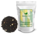 Siyacha Tea Cinnamon Ginger Black Tea|100% Natural Masala Chai Patti|250 Grams|Rich,Flavorful Herbal Blend |Kadak Indian Beverage|Healthy Delight|Makes 125 Cups(approx) - Fast UK Delivery
