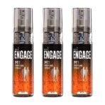 Engage M1 Perfume Spray for Men, 360ml ( 120ml, Combo Pack of 3 ) - Fast UK Delivery