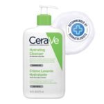 CeraVe Hydrating Cleanser For Normal To Dry Skin (473ml) - Non-Foaming Face Wash with Hyaluronic Acid And Ceramides | Non-Comedogenic, Non-Irritating And Fragrance-Free Cleanser - Fast UK Delivery