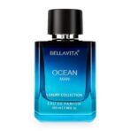 Bella Vita Luxury Men Ocean Aquatic Eau De Parfum With Marine, Orchid & Musk|Long Lasting Fresh Citrusy & Woody Edp Fragrance Scent Liquid Perfume,100 Ml - Fast UK Delivery