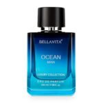 Bella Vita Luxury Men Ocean Aquatic Eau De Parfum With Marine, Orchid & Musk|Long Lasting Fresh Citrusy & Woody Edp Fragrance Scent Liquid Perfume,100 Ml - Fast UK Delivery