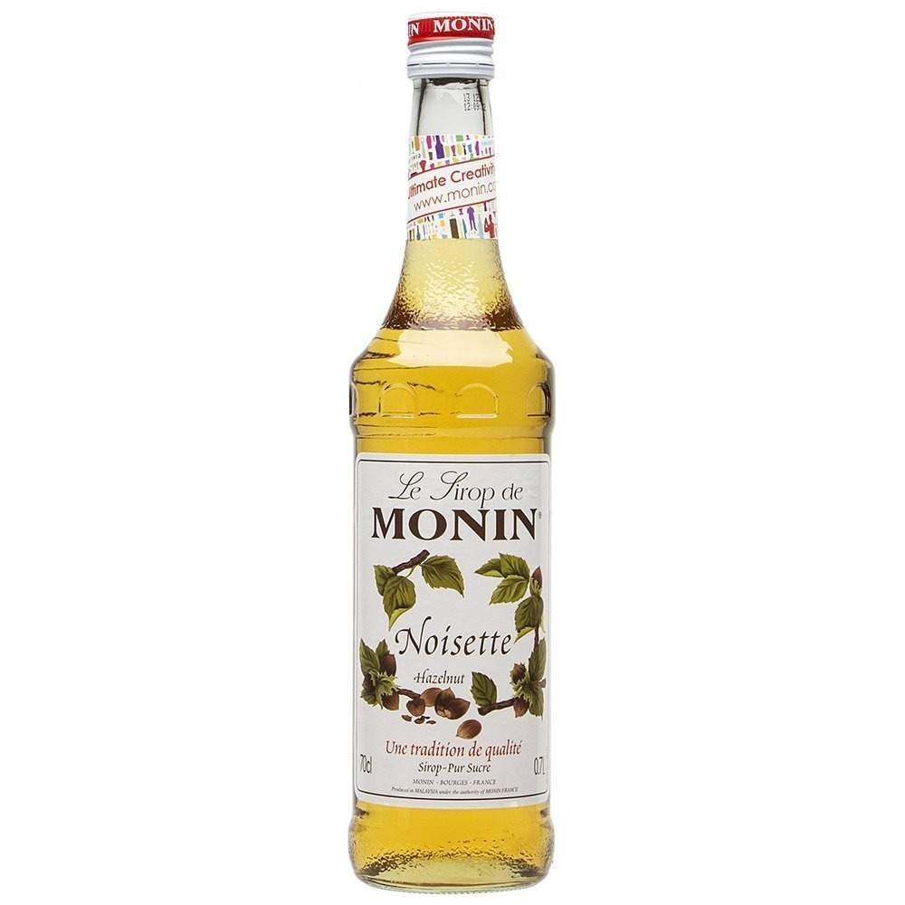 uk61uZmeEapzL-1.jpg Monin Hazelnut Flavoured Syrup, Light Yellow, 700 ml, Medium - Fast UK Delivery - Image 1