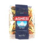 Agnesi Eliche Fusilli Tricolor Pasta, 500g, Product of Italy - Fast UK Delivery