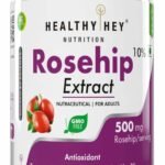 HealthyHey Nutrition Rosehip Extract 60 Veg Capsules - Fast UK Delivery